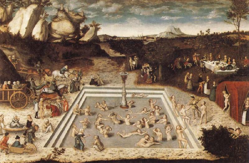 The Fountain of Youth, CRANACH, Lucas the Elder